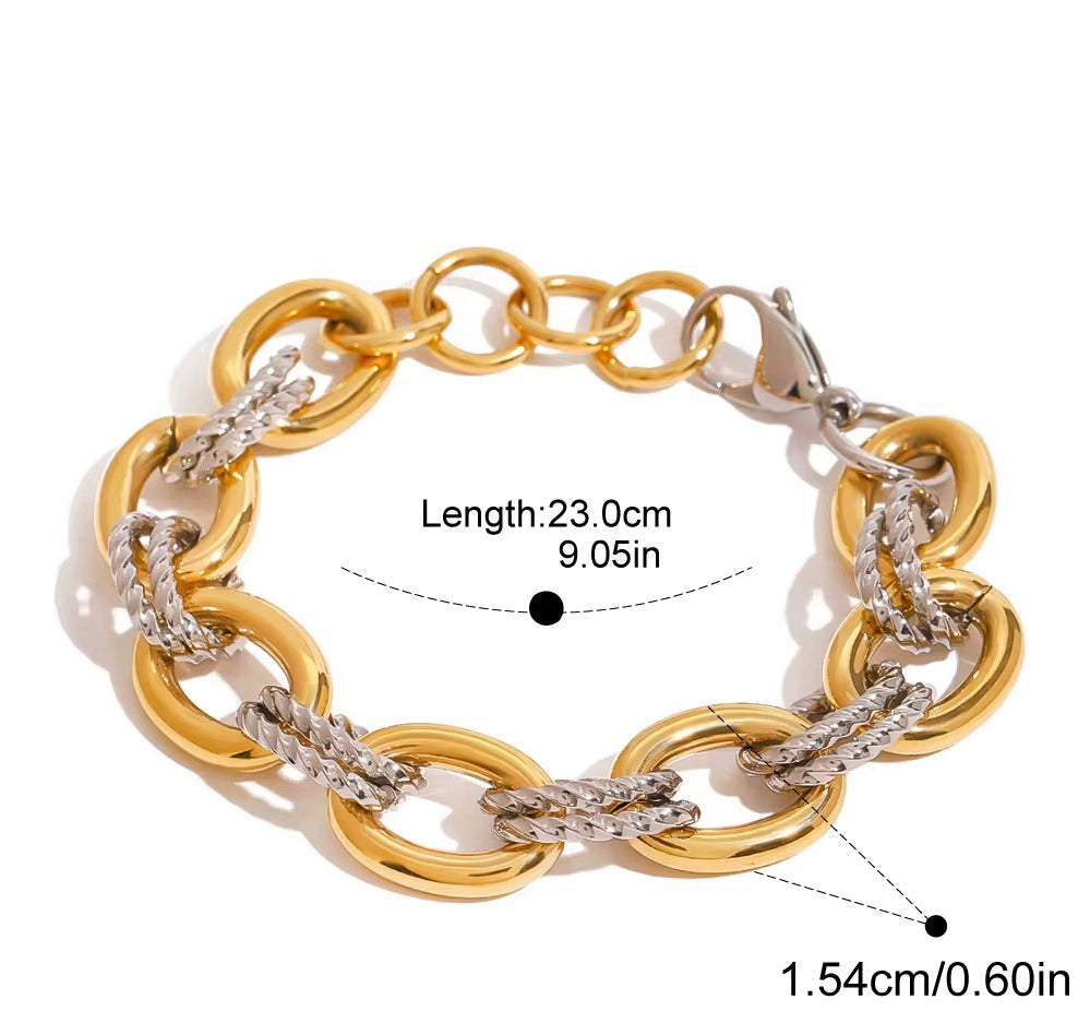 Golden Link Harmony Bracelet