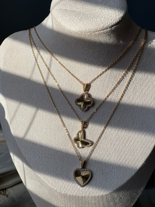 18K Gold Plated Stainless Steel Waterproof Necklace