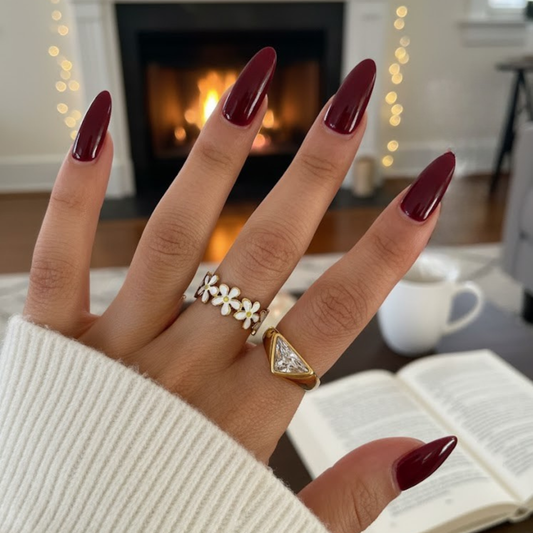 Flower Band Ring