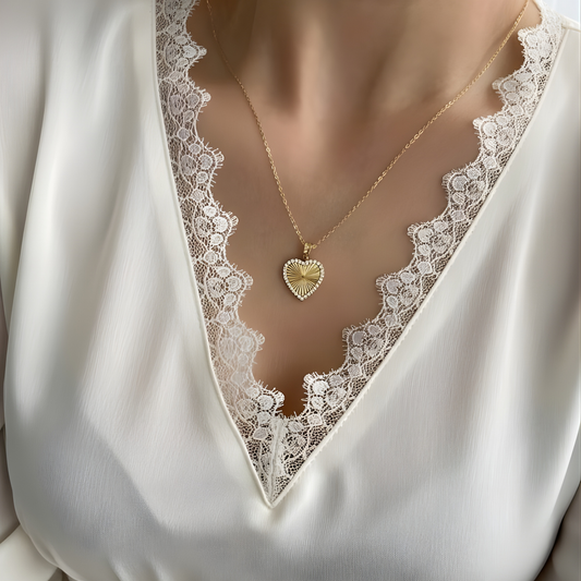 18K Gold Plated Stainless Steel Waterproof Necklace