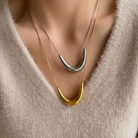 Bella Luce Necklace - Waterproof 18k Gold Plated Chain Necklace