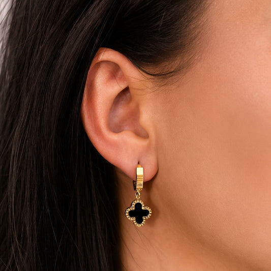 ELENA Gold Earrings - Waterproof 18k Gold Plated Stainless Steel