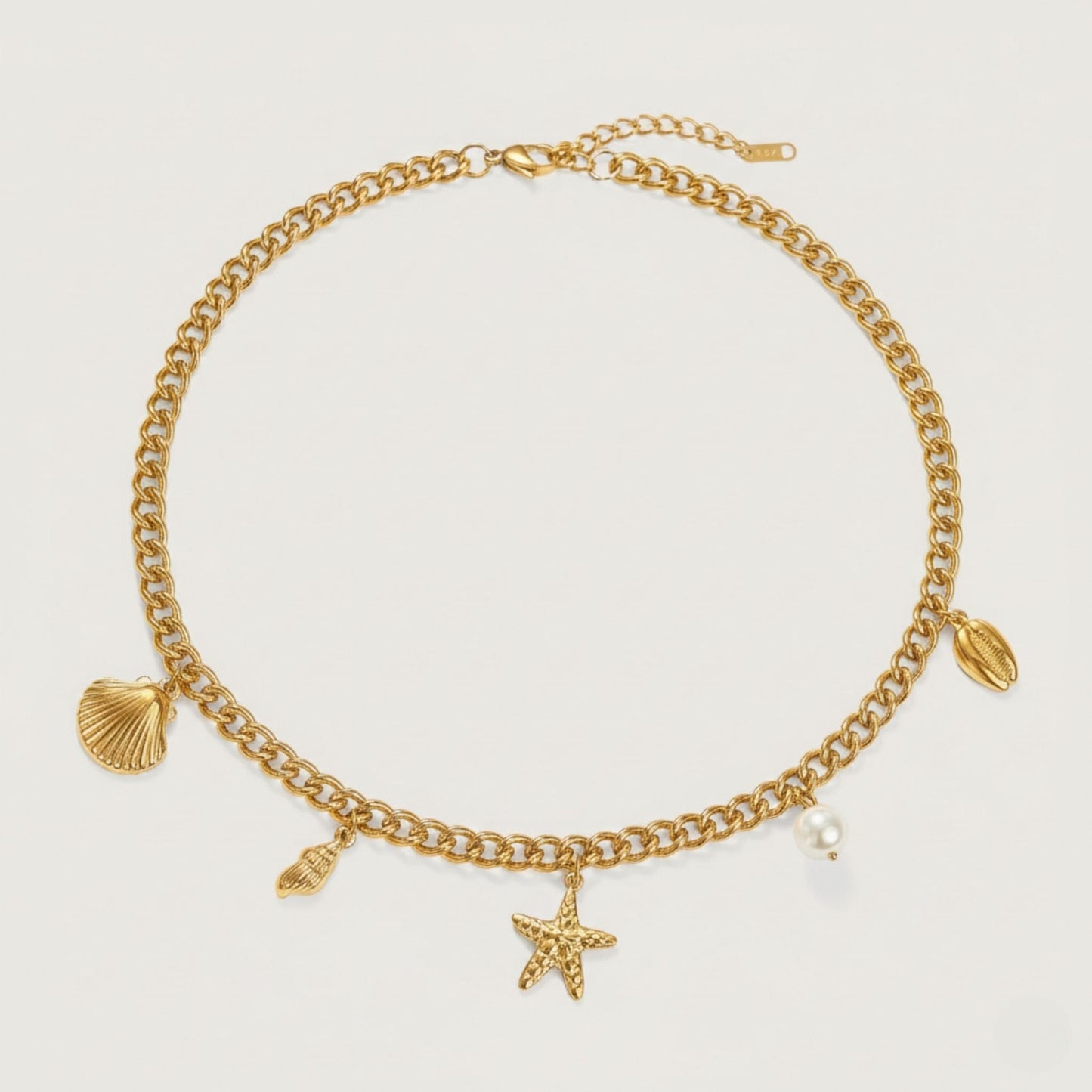 18K Gold Plated Sole Mio Necklace – tarnish-free, waterproof & hypoallergenic. Perfect for layering or gifting.