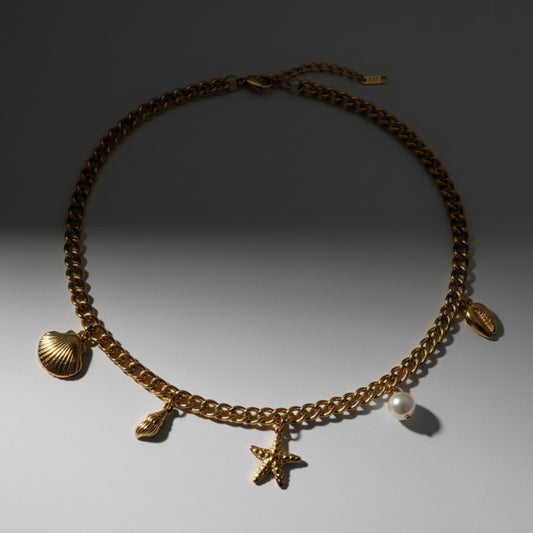 Sole Mio Necklace - Waterproof 18k Gold Plated Chain Necklace