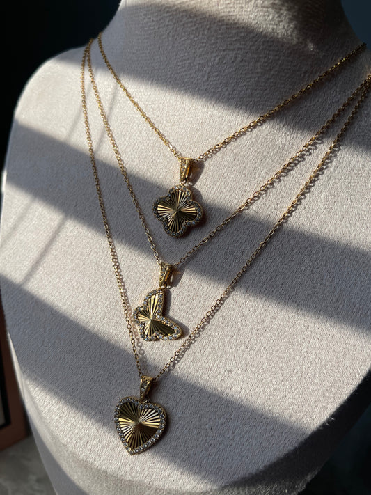 18K Gold Plated Stainless Steel Waterproof Necklace